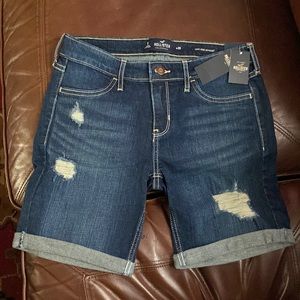 Brand new with tags Hollister low rise boy shorts.